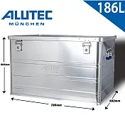 德國ALUTEC-輕量化鋁箱 工具收納 露營收納-186L