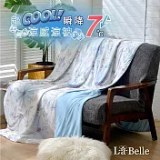 義大利La Belle《春氛起舞》超COOL超涼感抗菌涼被(150*200CM)