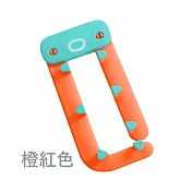 JIAGO 章魚水槽瀝水廚餘過濾網架 橙紅色