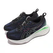 Asics 慢跑鞋 GEL-Cumulus 25 女鞋 黑 緩衝 厚底 運動鞋 亞瑟膠 亞瑟士 1012B441001