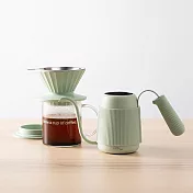 BUYDEEM 北鼎 便攜手沖咖啡壺 (三件組) 淺杉綠