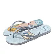 Havaianas 夾腳拖 Slim Princesas 藍 灰姑娘 女鞋 哈瓦仕 人字拖 41350451804W