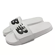 New Balance 拖鞋 200 V2 Adjustable 男女鞋 白 黑 魔鬼氈 NB SUA200W2-D 26cm WHITE/BLACK