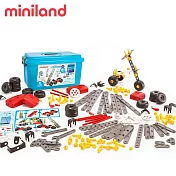 【西班牙Miniland】小小工程師191入組(含手提箱)