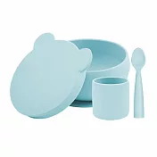 土耳其minikoioi-小美食家碗杯匙3件組 礦岩藍