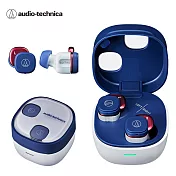 鐵三角 ATH-SQ1TW2 真無線耳機 海軍藍  海軍藍