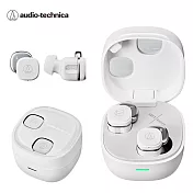 鐵三角 ATH-SQ1TW2 真無線耳機 白色  白色