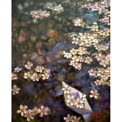 【玲廊滿藝】盧來全-桐華遊45.5x38cm