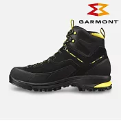 GARMONT 男款 GTX 中筒多功能登山鞋 Vetta Tech 002726｜米其林大底 GoreTex 防水透氣 健行鞋 飛拉達 鐵索攀岩 UK8.5 黑-黃