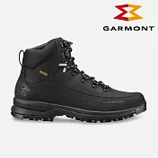 GARMONT 男款 GTX 中筒郊山健走鞋 Chrono 002728｜米其林大底 GoreTex 防水透氣 健行鞋 環保鞋墊 UK8 黑色