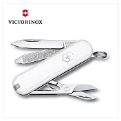 VICTORINOX 瑞士維氏 Classic Colors 系列 經典7用瑞士刀款58mm 0.6223.G 白色