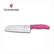 VICTORINOX 瑞士維氏 日式主廚三德刀 桃 6.8526.17L5B