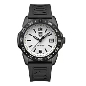 LUMINOX 雷明時太平洋潛行者系列-白面/黑色CTF橡膠帶/3127M/39MM