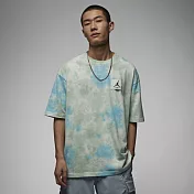 NIKE AS M J ESS STMT OVSZ GFX SS CR 男短袖上衣-藍-DX9584110 L 藍色