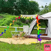 JIAGO 露營七彩風條