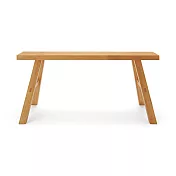 【MUJI 無印良品】橡膠木板凳/大