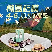 【XINCHANG】戶外專用防潮墊（戶外4-6人專用） 銀色