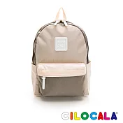 CILOCALA 限量版亮彩尼龍防潑水COMBI後揹包-中大 灰