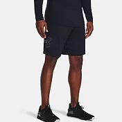 Under Armour 男 運動短褲-黑-1306443-001 S 黑色