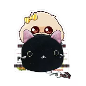 JohoE嚴選 寵物多功能胸背帶+牽繩+背包-趣味小動物 小黑貓