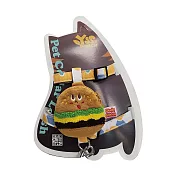 JohoE嚴選 寵物多功能胸背帶+牽繩+背包-美食小吃貨 漢堡王