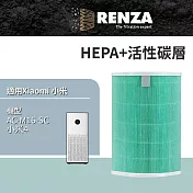 適用 Xiaomi 小米 空氣淨化器4代 小米4 AC-M16-SC 空氣清淨機 HEPA+活性碳濾網 含RFID晶片