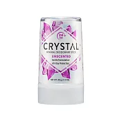 美國CRYSTAL-長效淨味約24小時礦物鹽身體固體除臭棒-無香款40g/條(晶燦綺肌長效體香石,運動汗味腋下狐臭消臭石,出國旅行體香膏)