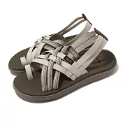 Teva 涼鞋 W Voya Strappy 女鞋 米 白 再生織帶 記憶鞋床 1099271ABRC