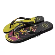 Havaianas 拖鞋 Star Wars Flip Flops 男鞋 黑 黃 星際大戰 夾腳拖 哈瓦仕 41351852127M