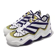 adidas 籃球鞋 Top Ten 2010 男鞋 白 紫 金 皮革 Kobe 湖人 愛迪達 HQ4624