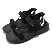 Nike 涼鞋 Vista Sandal 黑 男鞋 魔鬼氈 休閒鞋 輕量 戶外 DJ6605-001 26cm BLACK/WHITE-BLACK