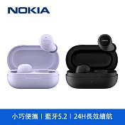 【NOKIA】超輕入耳式 真無線藍牙耳機 藍牙5.2 ENC降噪(E3100 Plus) 黑色