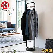 【C’est Chic】質感小角落掛衣架 吊衣架-黑