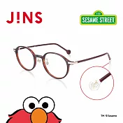 JINS 芝麻街聯名眼鏡(UGF-23S-109) 木紋棕