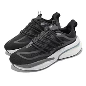 adidas 慢跑鞋 AlphaBoost V1 男鞋 黑 白 緩震 Bounce 運動鞋 愛迪達 HP2758 27.5cm BLACK/WHITE