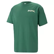 PUMA 流行系列P.Team 男短袖T恤-綠-62248637 S 綠色