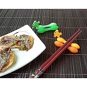 Zan’s手牽手餐具架(綠+橘)