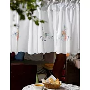 AROMA HOUSE CS32 彩繡蕾絲短帘