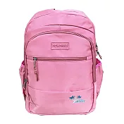 DF Queenin日韓 - 可愛大容量電腦雙肩後背包-共3色 粉色