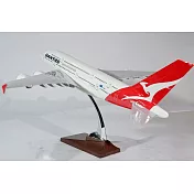 信達 47cm x 47cm 澳洲航空 Qantas 空中巴士 A380 巨無霸客機模型