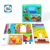 【JarMelo 原創美玩】腦力全開七巧板- 經典方型 JA95157