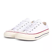 CONVERSE CHUCK 70 OX WHITE/GARNET/EGRET 男女休閒鞋-白-162065C US4 白色
