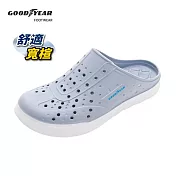 【GOODYEAR 固特異】男女款多功能洞洞鞋-灰藍 / GAMP33318 JP25 灰藍色