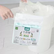百研/小蒼蘭清新垃圾袋-小-15L-56X45cm-(72張X6包)