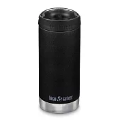 美國Klean Kanteen TK Wide寬口不鏽鋼保溫瓶355ml 黑色