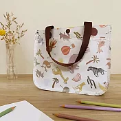 Sunny Bag-小圓角防水購物袋-睡覺小動物