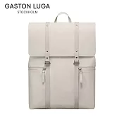 GASTON LUGA Splash 2.0 16吋個性後背包 - 奶油白