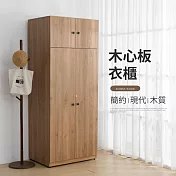 IDEA-克詩木質現代簡約衣櫃 單一色