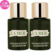 【即期良品】LA MER 海洋拉娜 濃萃雙重修復精華(5ml)(精巧版)*2(公司貨)