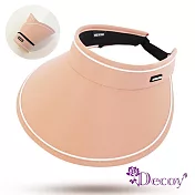 【Decoy】美式風格＊伸縮空頂防曬遮陽帽/ 粉